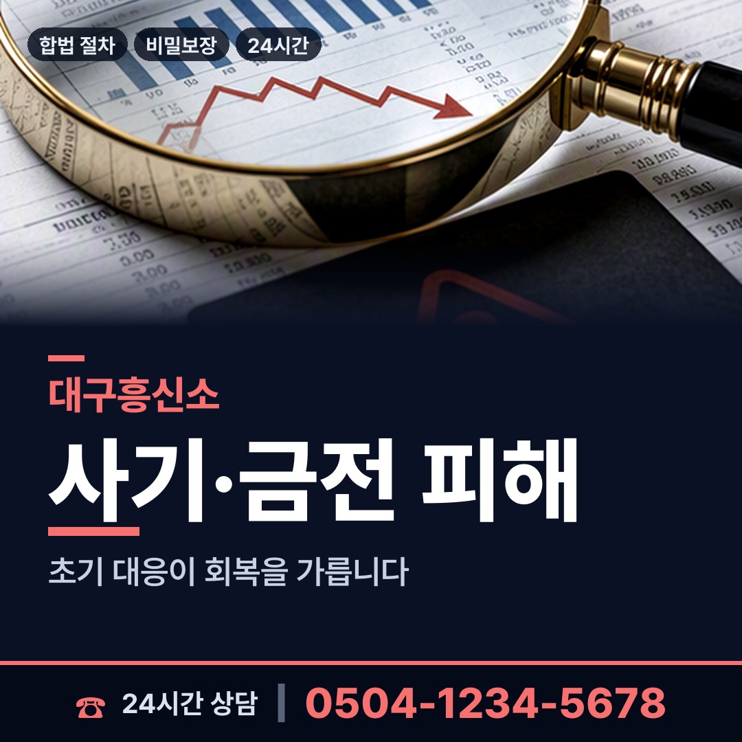 대구 대명3동 대여금회수 상담 안내